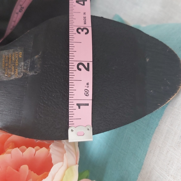 Arturo Chiang Black Leather Tall Boots Knee High Low Heel - Picture 13 of 16